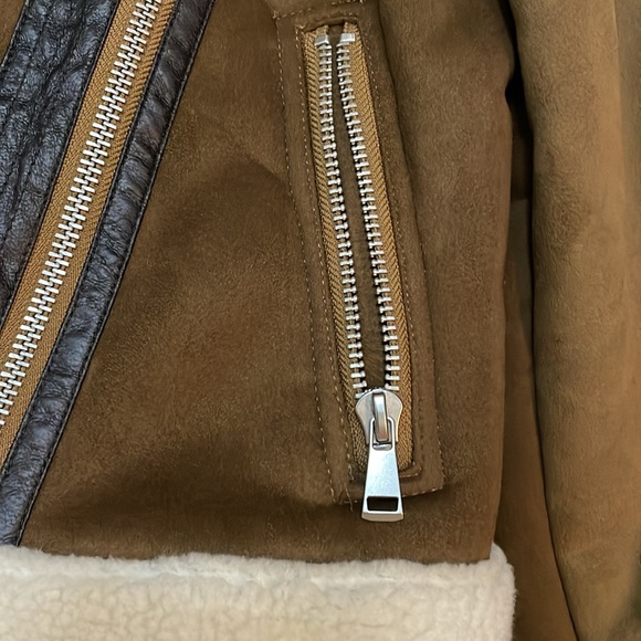 Zara sherpa jacket - Picture 3 of 8